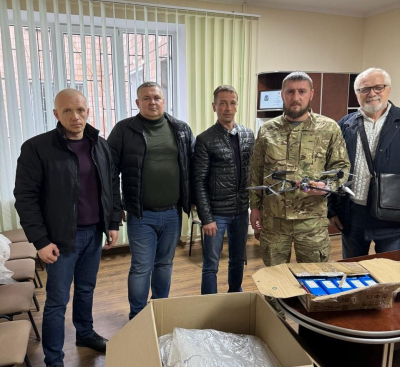 Фастівська громада передала 10 FPV-дронів для ЗСУ